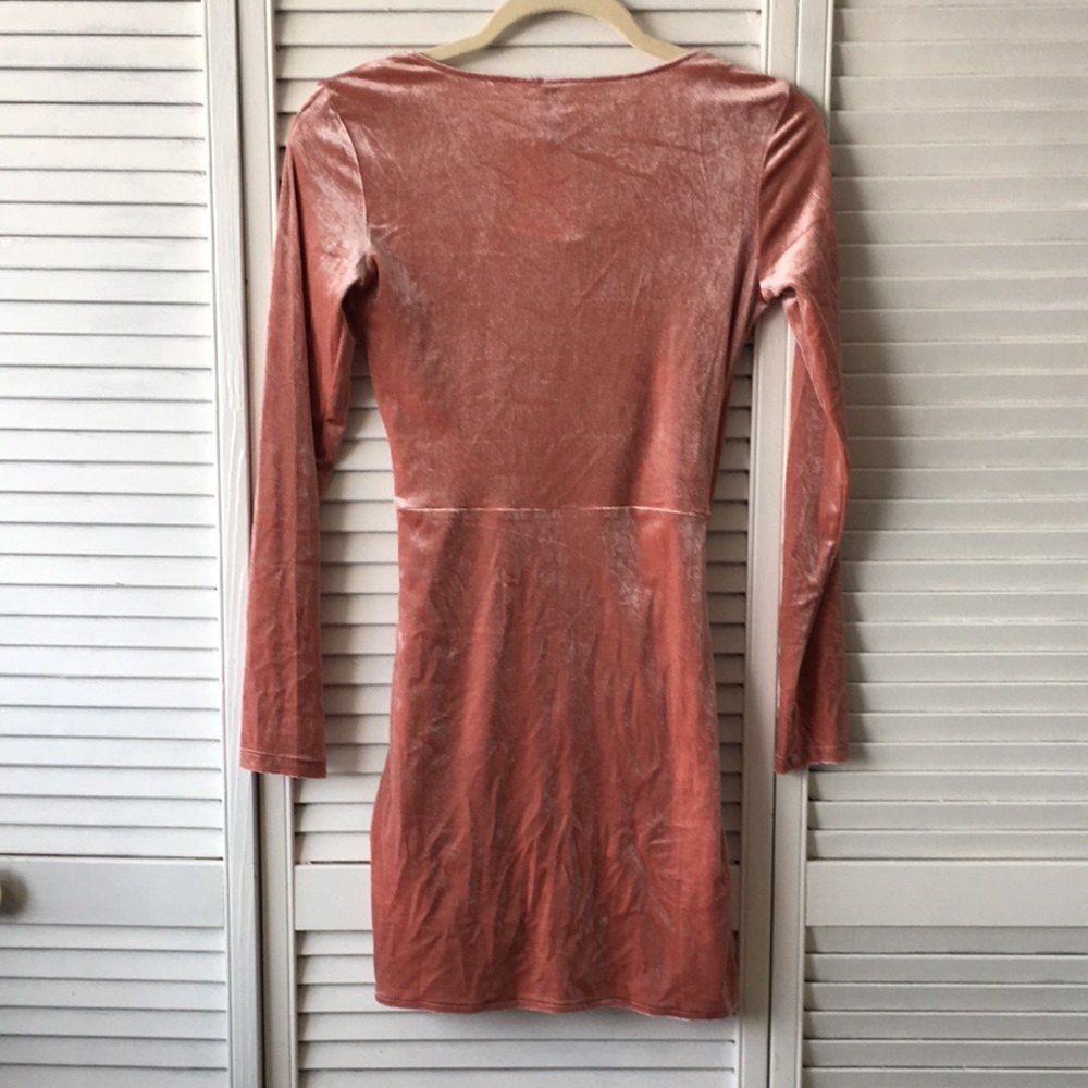 Velvet mini dress - Picture 2 of 2